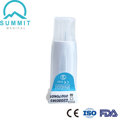 FDA 510K는 단일 단부 보호하는 안전성 인슐린 펜 니들 30G 5를 밀리미터를 입증했습니다