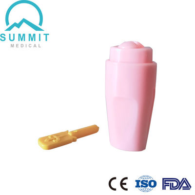 감마 살균자 자동 후집 안전 랜세트 바늘 21G 2.2mm 노란색