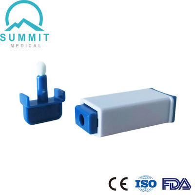 혈액형 검사용 자동 장애인 랜셋 21G 1.8mm 밝은 파란색