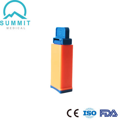 일회용 자동 랜싱 장치 안전 혈액 랜셋 21G 2.2mm 오렌지