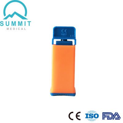 일회용 자동 랜싱 장치 안전 혈액 랜셋 21G 2.2mm 오렌지
