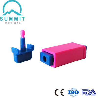 안전 봉인 랜셋 21G 2.8mm 인 비트로 진단 테스트를 위해 더 두꺼운 성인 피부에 적합합니다.