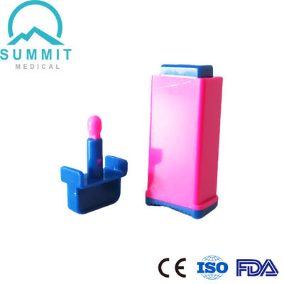 안전 봉인 랜셋 21G 2.8mm 인 비트로 진단 테스트를 위해 더 두꺼운 성인 피부에 적합합니다.