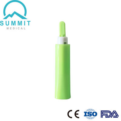 무통을 위한 이중 스프링 메커니즘이 있는 안전 란셋 바늘 23G 깊이 2.2mm
