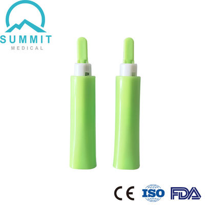 무통을 위한 이중 스프링 메커니즘이 있는 안전 란셋 바늘 23G 깊이 2.2mm