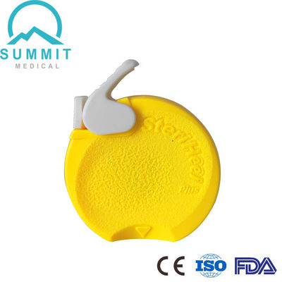 신생아용 스테리힐 플러스 발 뒤꿈치 랜셋 1.0mm*2.5mm, 노란색, 상자당 50개