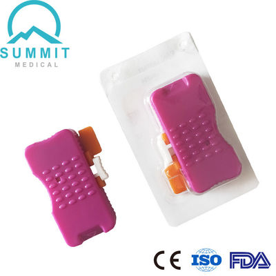 신생아 검사용 발 뒤꿈치 블레이드 안전 랜세트, 0.85mm 깊이 1.75mm 너비