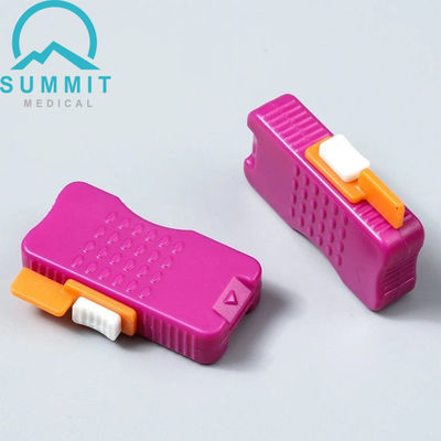 미세 청소 블레이드 힐 스틱 안전 랜셋 0.85mm * 1.75mm, 보라색