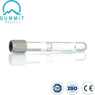 2ml 글루코스 튜브, 회색 톱, K2EDTA와 함께 나트륨 플로라이드 첨가물