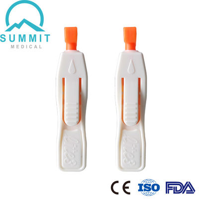 불모 21G 1.8MM 핑거 귀찮은 사람 난절도, 옆 누름 단추식읜 활성화된 힐 스틱 난절도