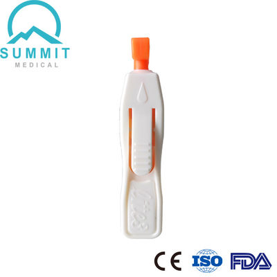 불모 21G 1.8MM 핑거 귀찮은 사람 난절도, 옆 누름 단추식읜 활성화된 힐 스틱 난절도