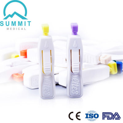 불모 21G 1.8MM 핑거 귀찮은 사람 난절도, 옆 누름 단추식읜 활성화된 힐 스틱 난절도