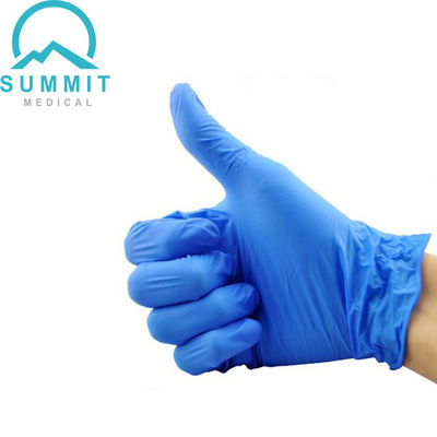 Medical Disposable Powder Free Large Nitrile Exam Gloves FDA 510K Approved