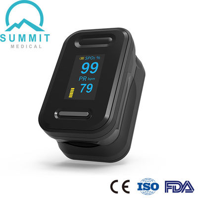 듀얼 컬러 OLED 디스플레이가 있는 FDA 승인 혈액 산소 포화도 모니터