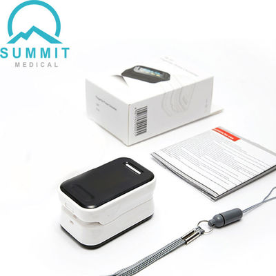 TUV 세륨 ISO FDA 손가락 끝 맥박 산소 농도계 파형 모수 검정 백색