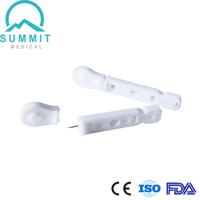Roche Softclix 란셋 장치와 함께 사용하기 위한 플랫 트위스트 혈액 란셋 30G