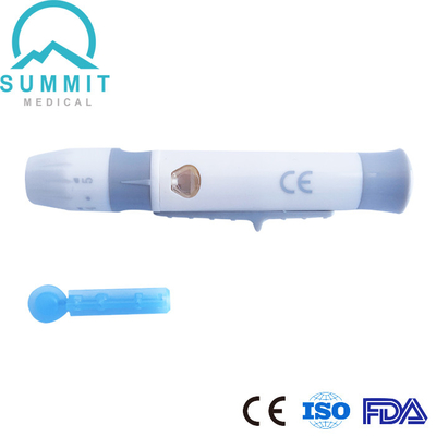 당뇨병용 안전 이젝터가 있는 91mm 미니 혈액 란셋 펜