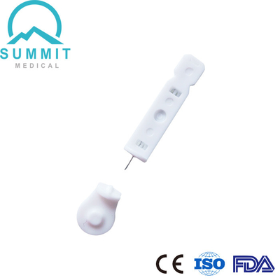 혈액 검사 30G 100 PC를 위한 하얀 불모 동통 바늘