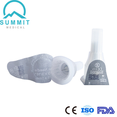 편안한 인슐린 인젝션 31G 5 Mm 100/Box 동안 극단적 가는 펜 니들